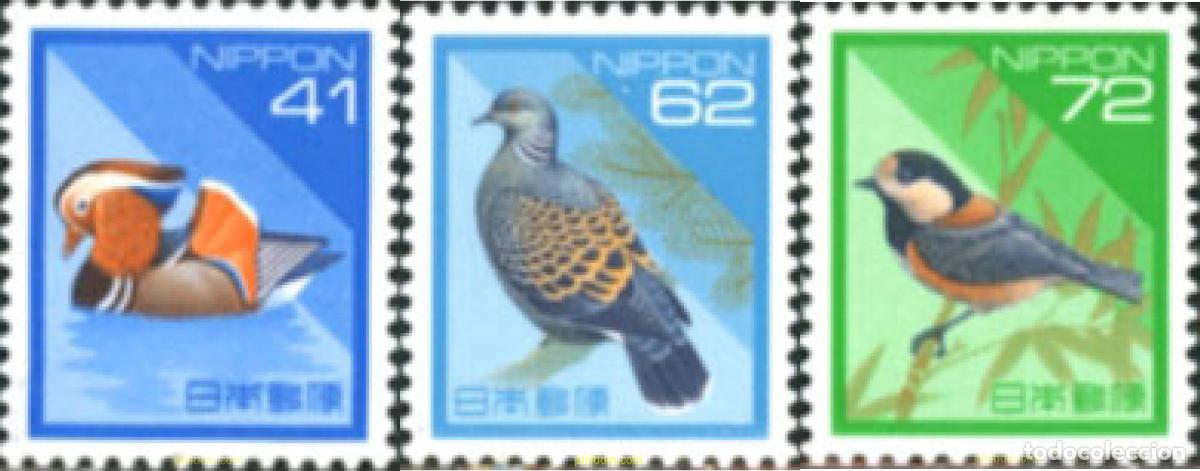 Sellos: 35169 MNH JAPON 1992 AVES SALVAJES