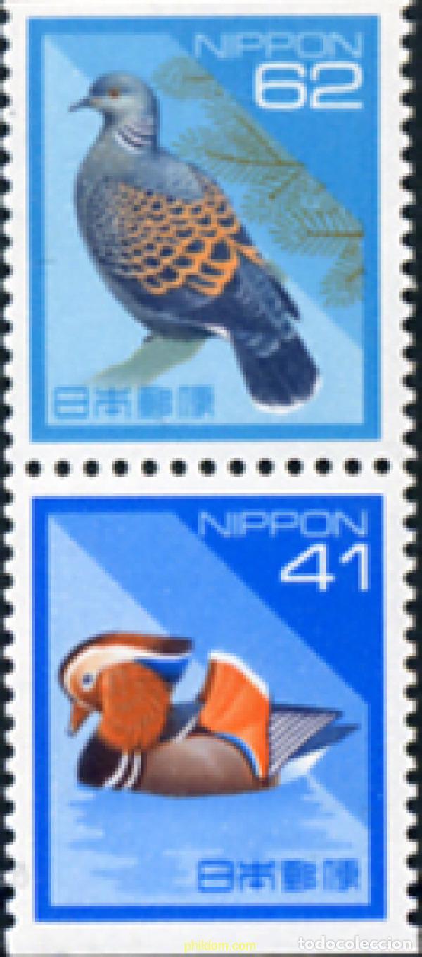 Sellos: 306799 MNH JAPON 1992 AVES SALVAJES