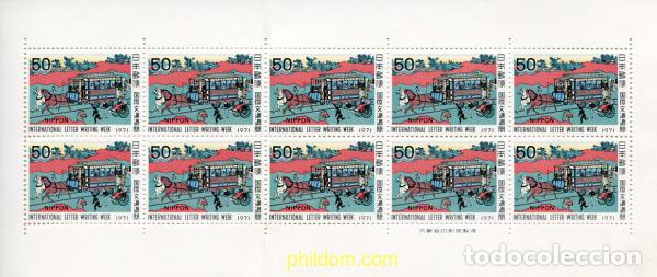 Sellos: 336297 MNH JAPON 1971 SEMANA DE LA CARTA