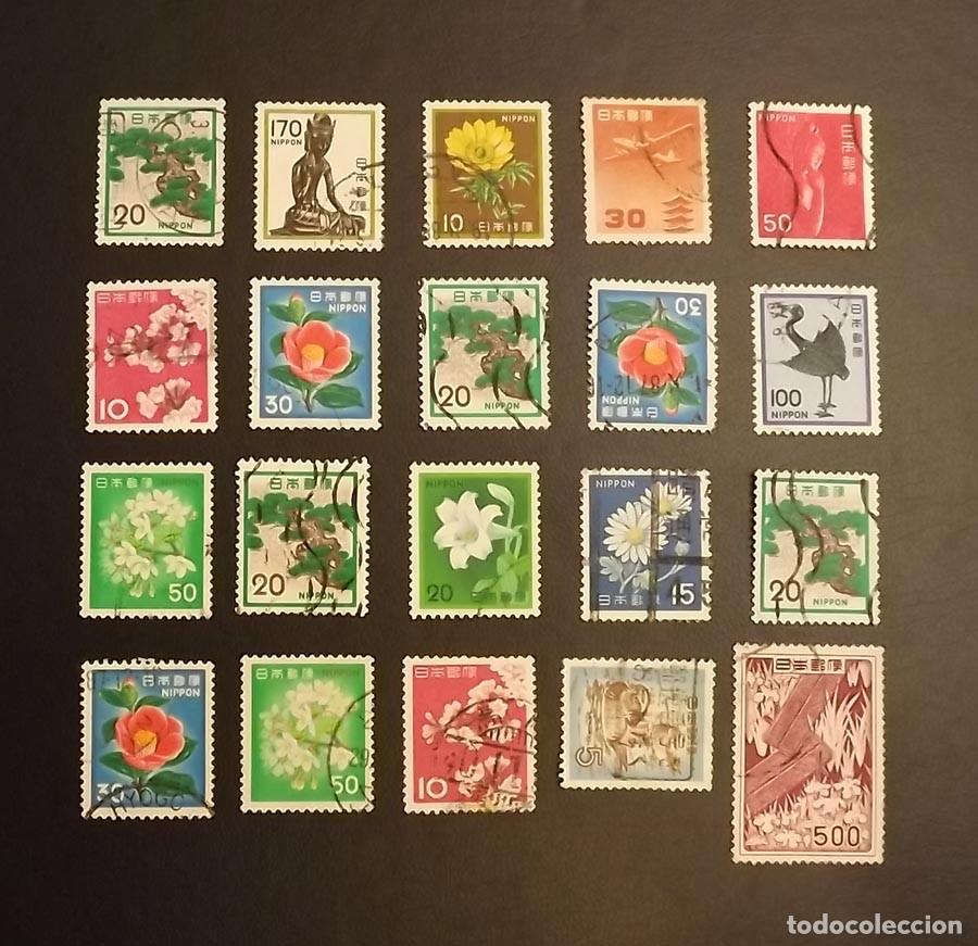 Sellos: 20 sellos de Jap&oacute;n sellos