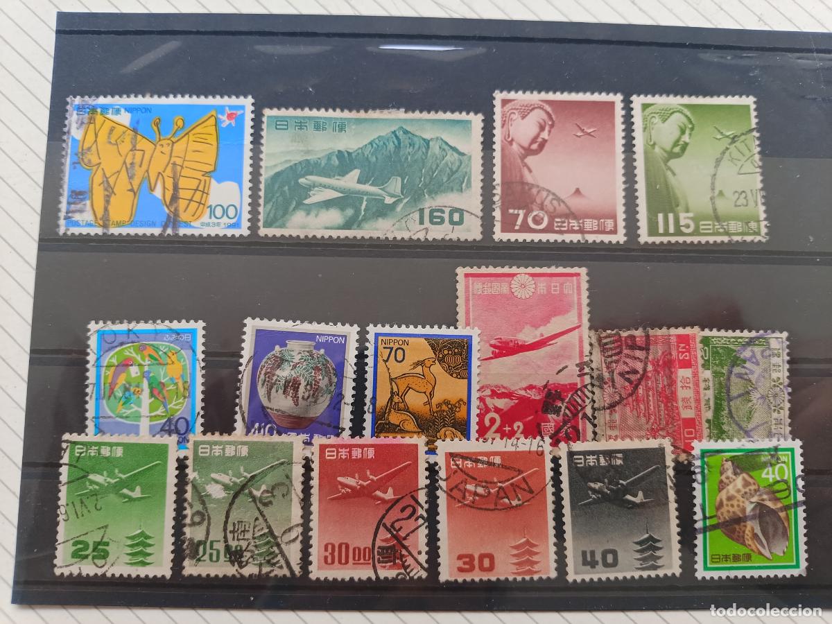Sellos: Jap&oacute;n. Lote de sellos