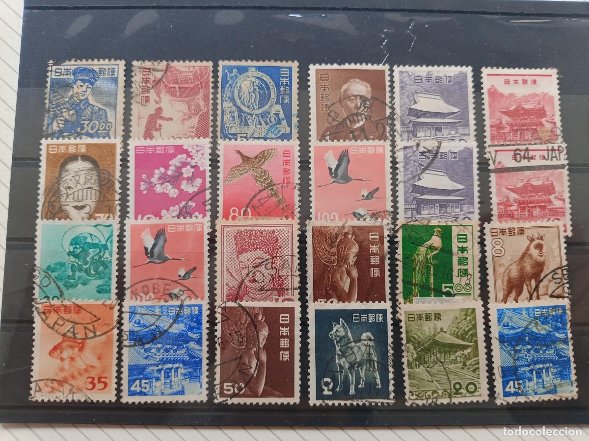 Sellos: Jap&oacute;n. Lote de sellos