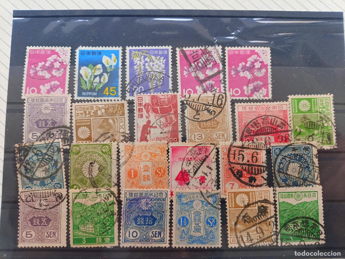 Sellos: Jap&oacute;n. Lote de sellos
