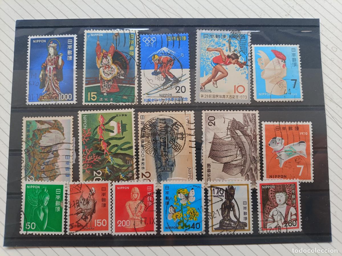 Sellos: Jap&oacute;n. Lote de sellos