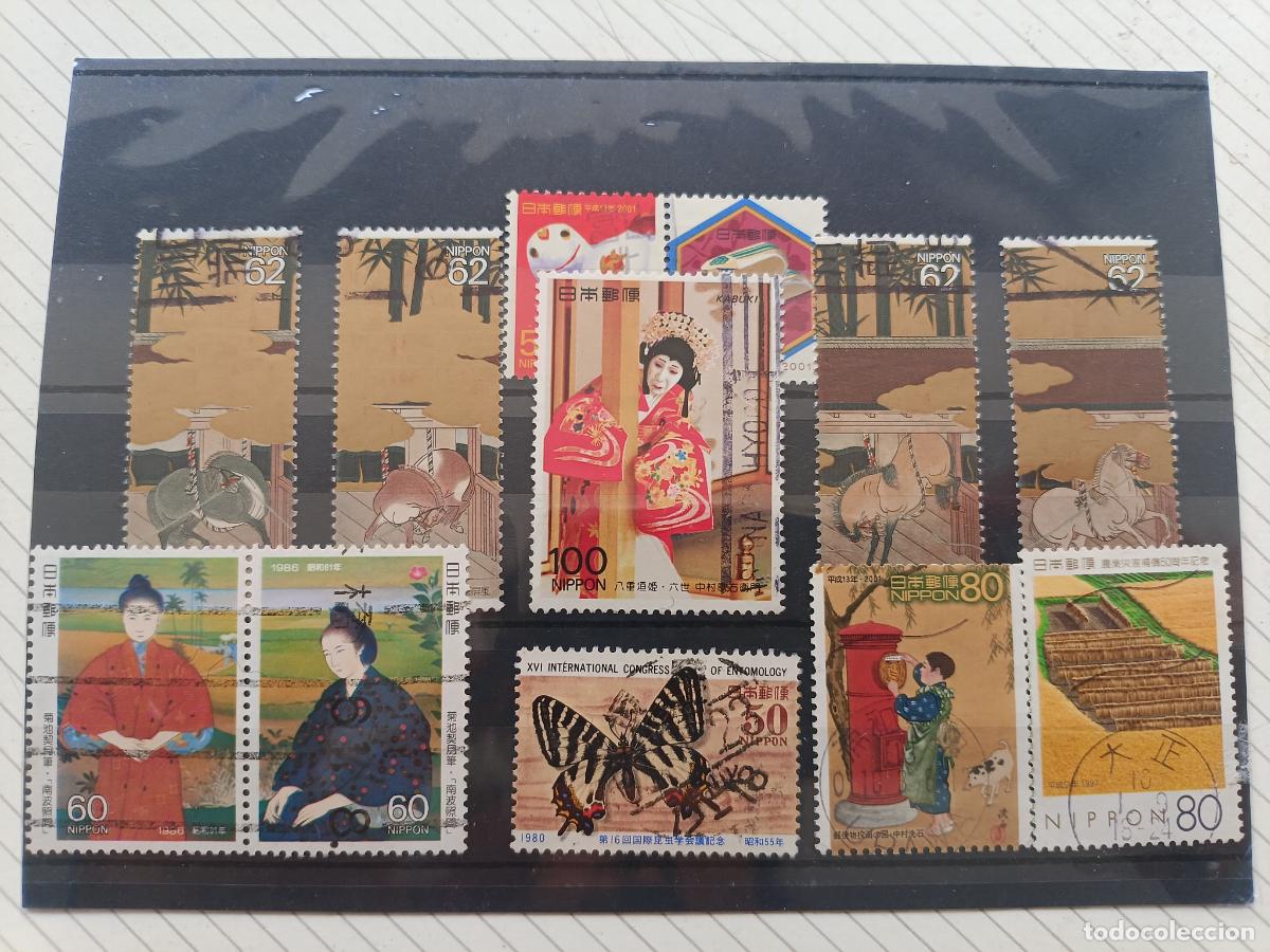 Sellos: Jap&oacute;n. Lote de sellos