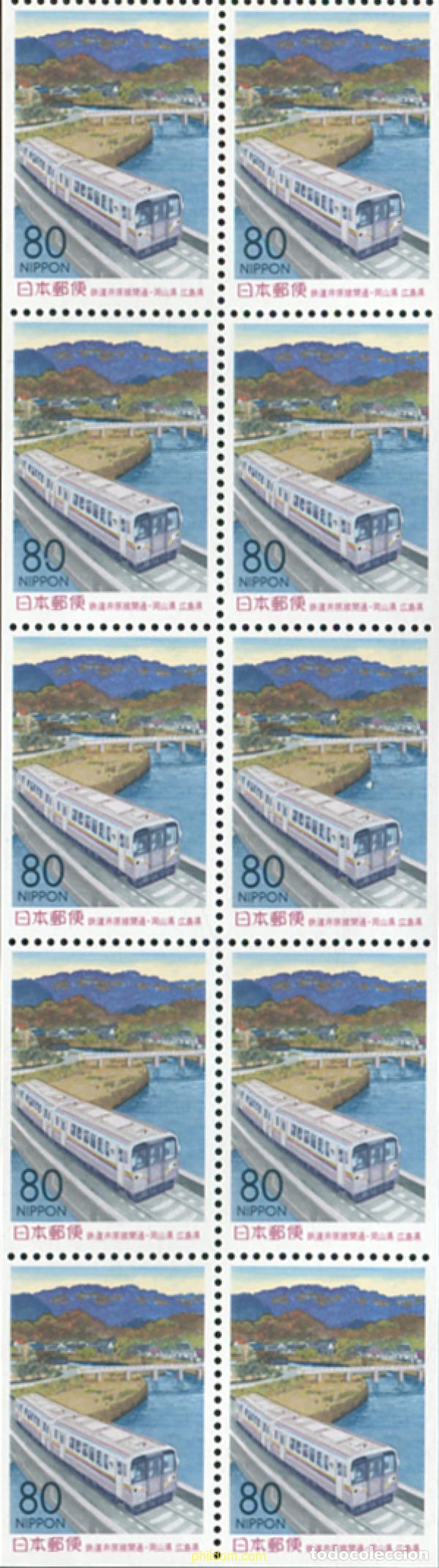 Briefmarken: 336905 MNH JAPON 1999 LINEA DE FERROCARRIL DE IHARA