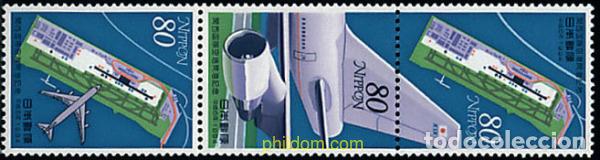 Sellos: 6251 MNH JAPON 1994 INAUGURACION DEL AEROPUERTO INTERNACIONAL KANSAI
