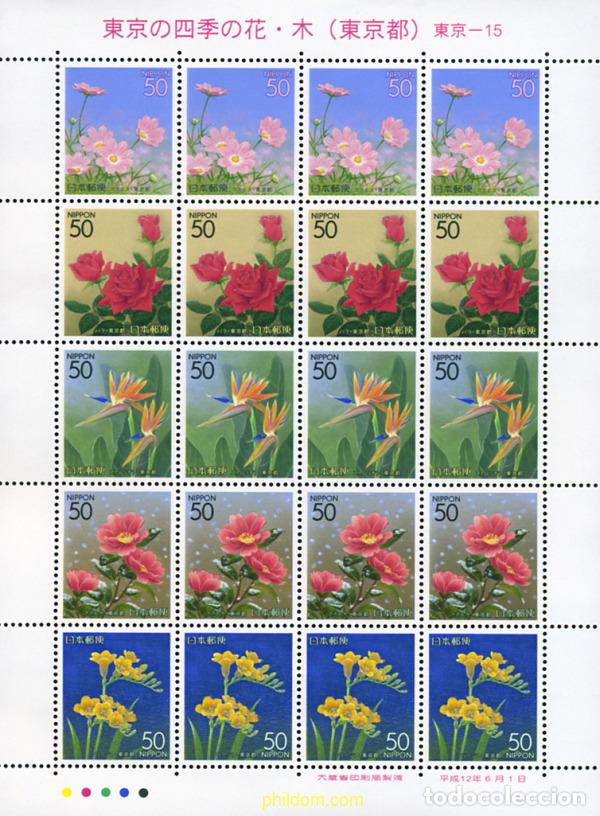 Sellos: 337012 MNH JAPON 2000 EMISION REGIONAL