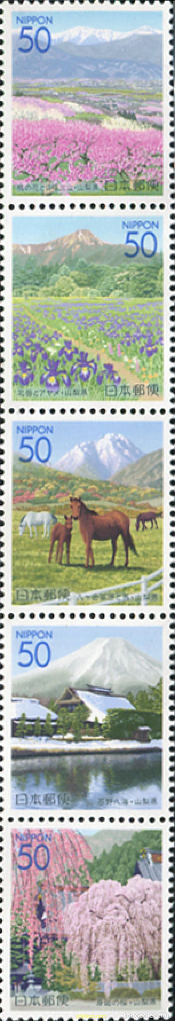 Sellos: 335421 MNH JAPON 2001 PAISAJES