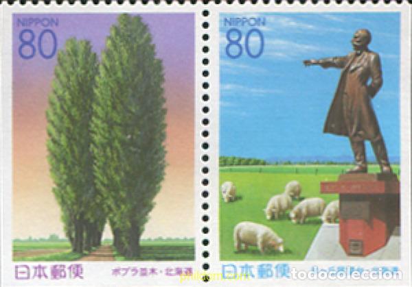 Sellos: 335425 MNH JAPON 2001 PAISAJES
