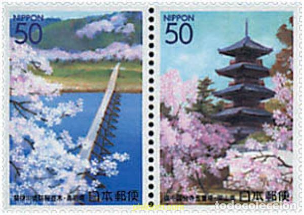 Sellos: 4745 MNH JAPON 2002 CEREZOS EN FLOR