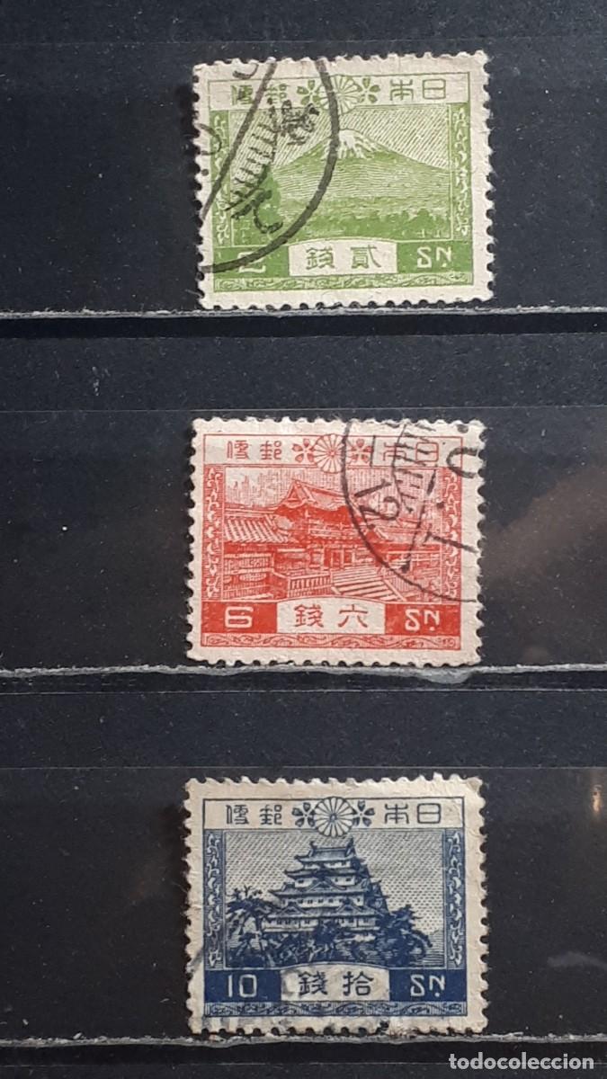 Briefmarken: JAP&Oacute;N. A&Ntilde;O 1926. &deg;. YVERT 191/3