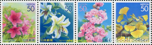 Sellos: 4963 MNH JAPON 2002 FLORES
