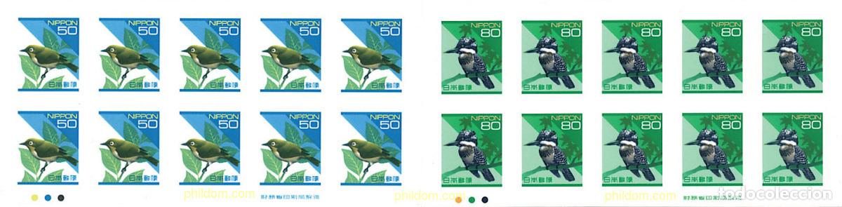 Sellos: 3459 MNH JAPON 2002 AVES