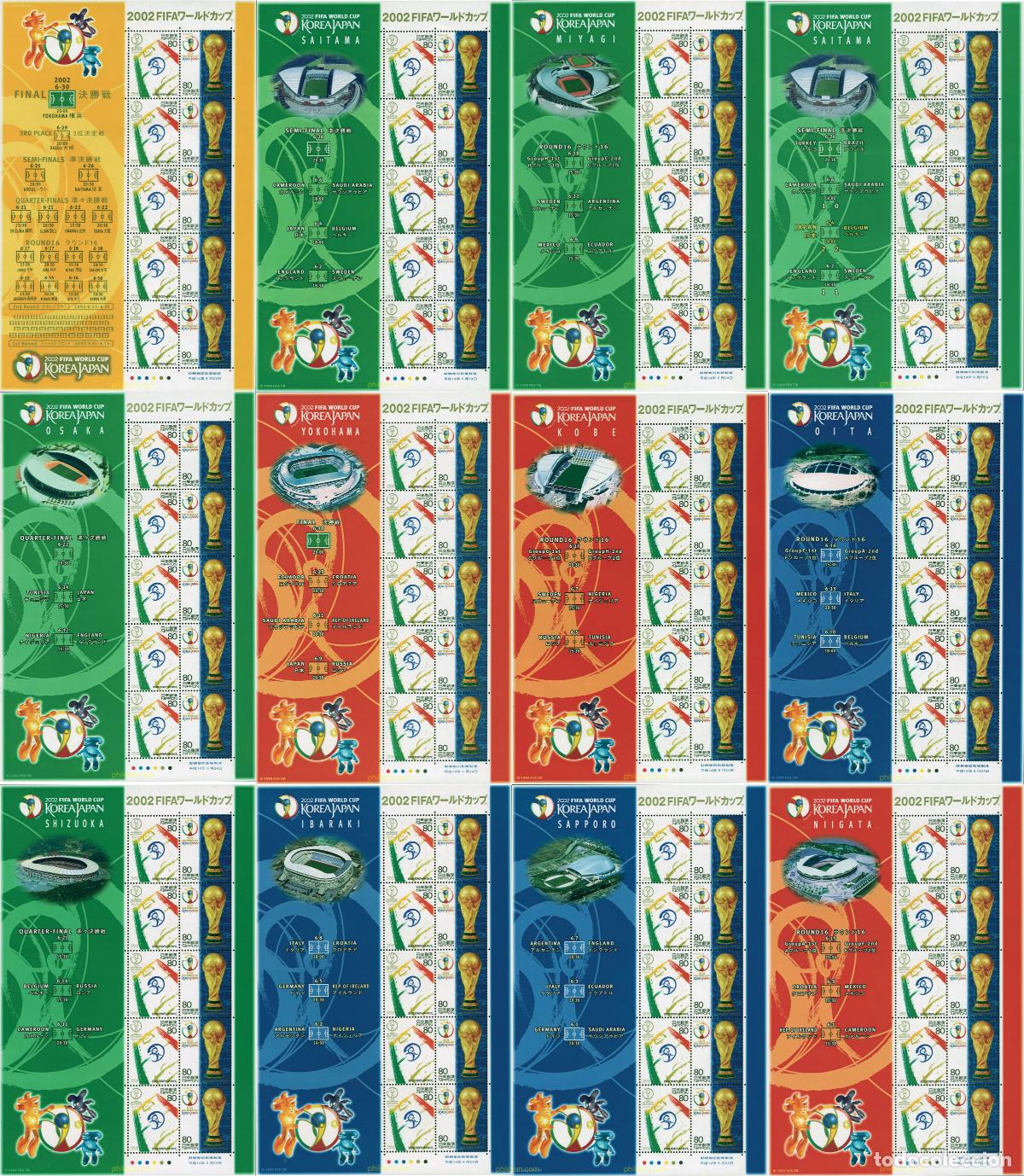 Sellos: 7651 MNH JAPON 2002 COPA DEL MUNDO DE FUTBOL. COREA DEL SUR Y JAPON-02