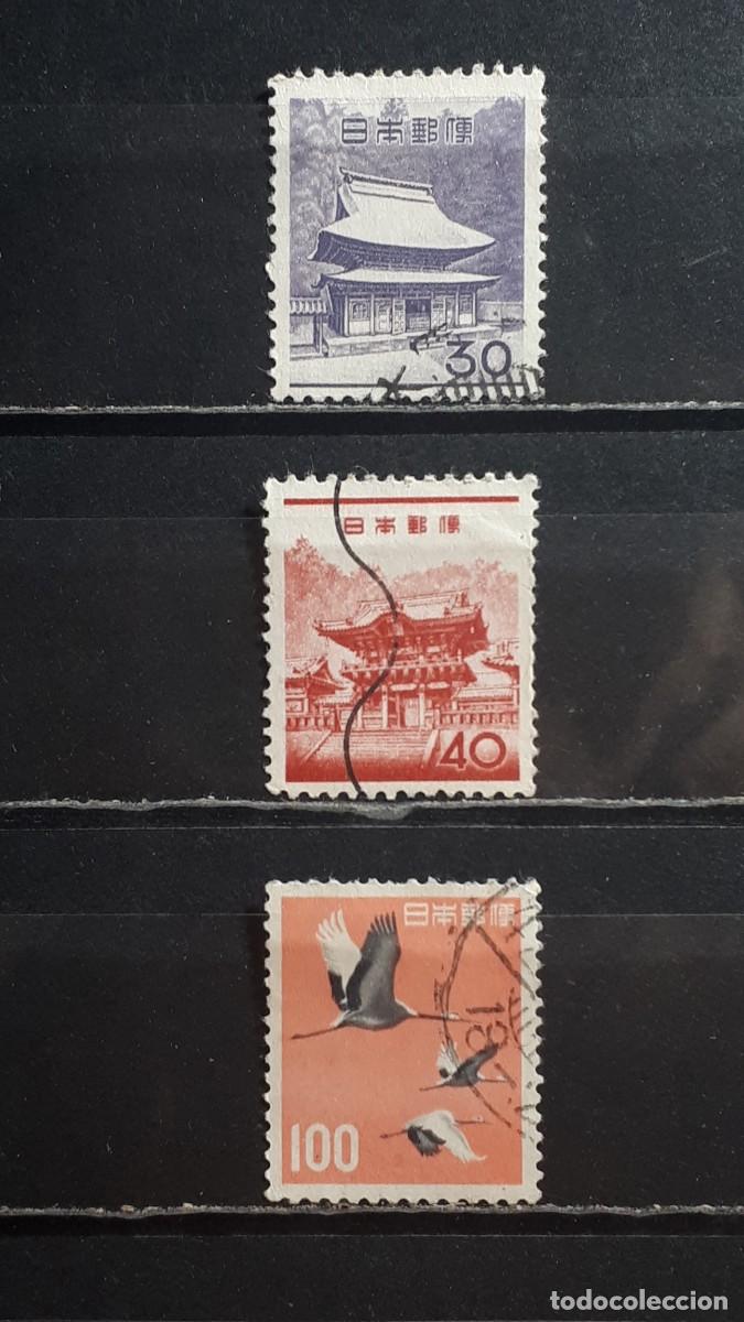 Sellos: JAP&Oacute;N. A&Ntilde;O 1962. &deg;. YVERT 700/1, 702A