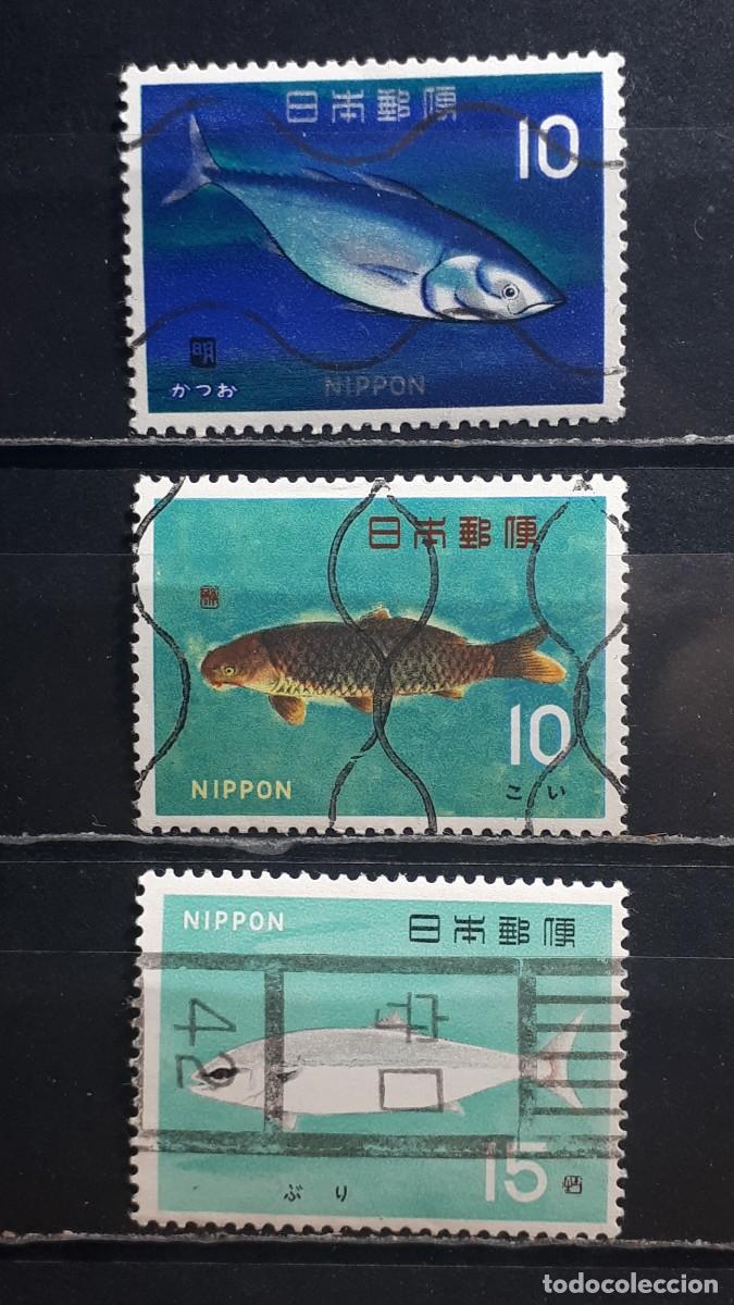 Sellos: JAP&Oacute;N. A&Ntilde;O 1966. &deg;. YVERT 823/4, 829