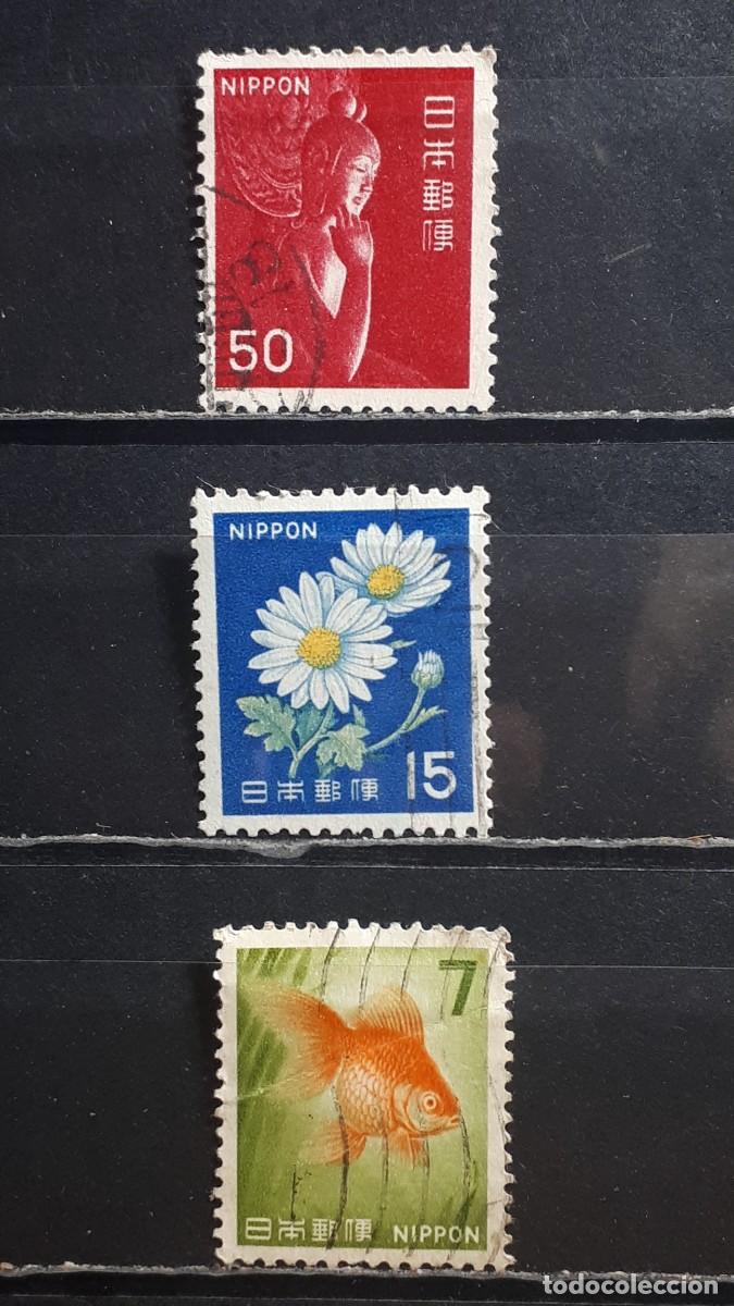 Sellos: JAP&Oacute;N. A&Ntilde;O 1967. &deg;. YVERT 875/7