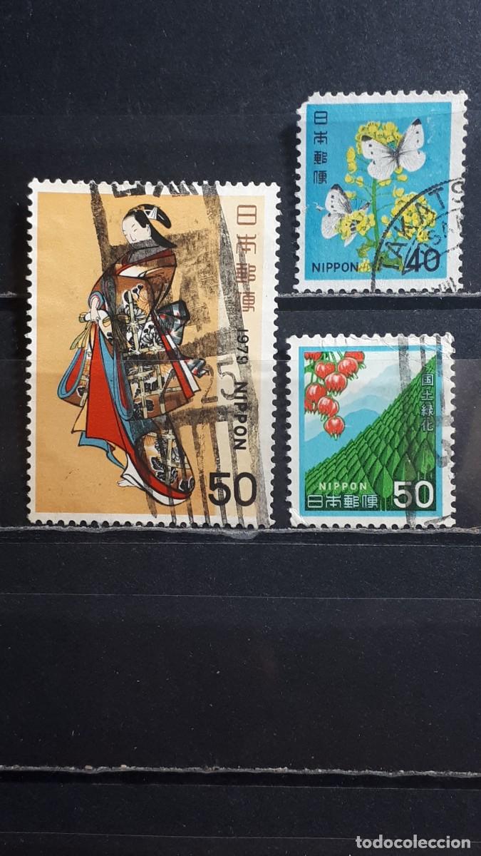 Sellos: JAP&Oacute;N. A&Ntilde;O 1979, &deg;. YVERT 1289, 1330, 1344