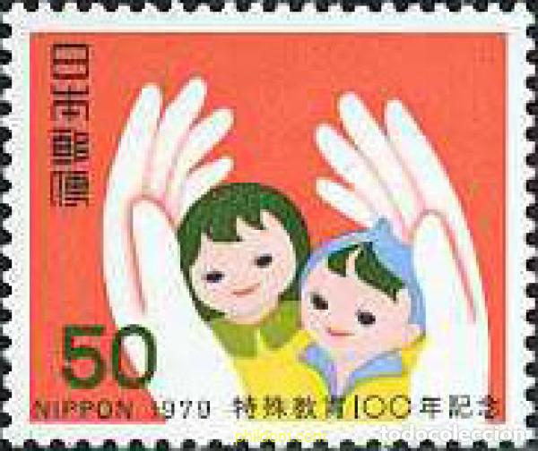 Sellos: 155040 MNH JAPON 1979 CENTENARIO DE LA EDUCACION DE LOS MINUSVALIDOS