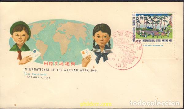 Timbres: 449572 MNH JAPON 1964 SEMANA INTERNACIONAL DE LA CARTA