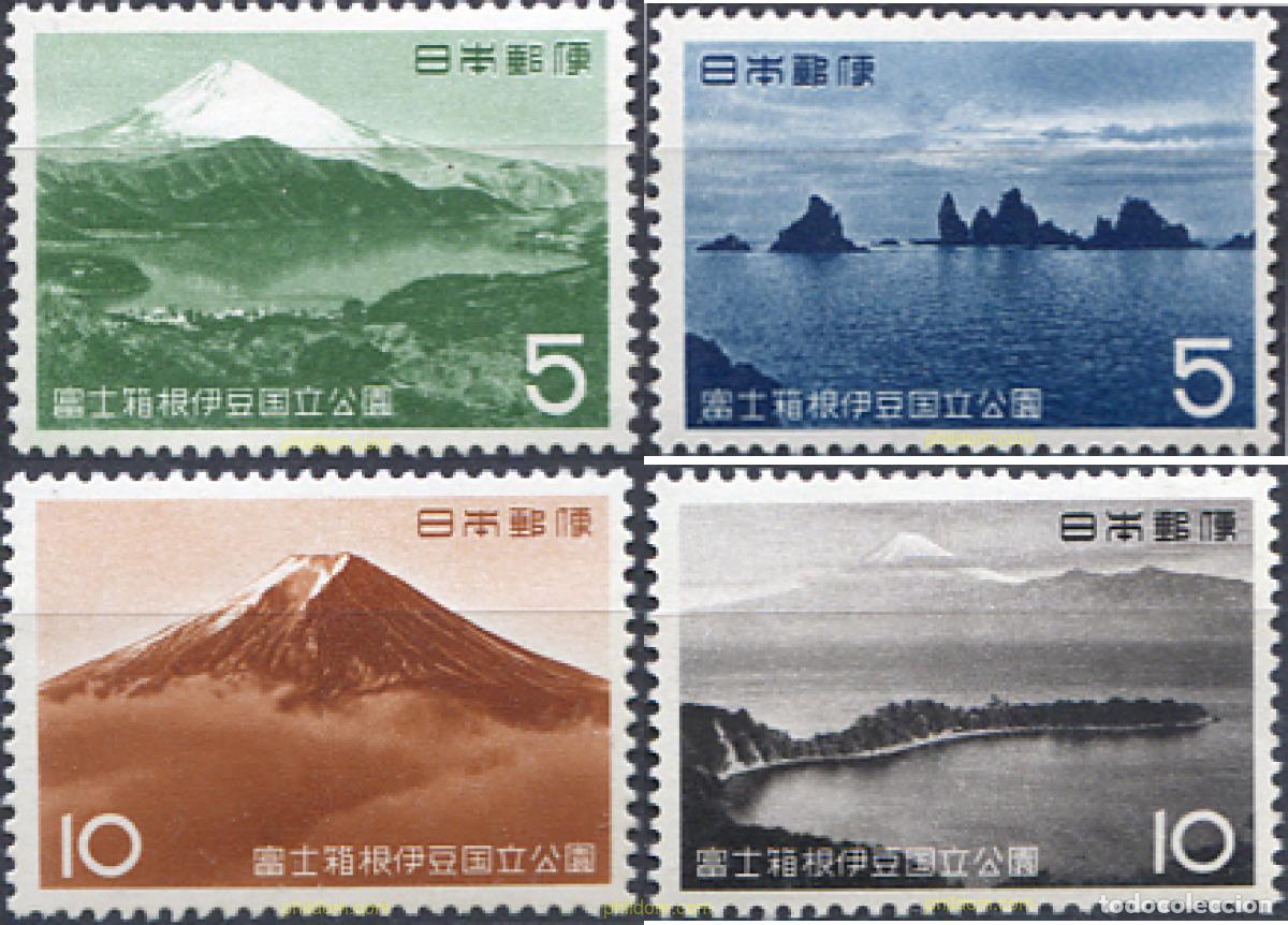 Selos: 154214 MNH JAPON 1962 PARQUE NACIONAL DE FUJI-HAKONE-IZU