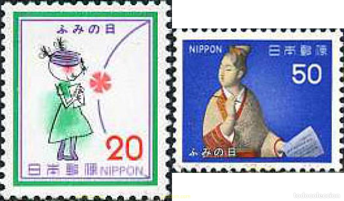 Selos: 155067 MNH JAPON 1979 DIA DE LAS LETRAS ESCRITAS