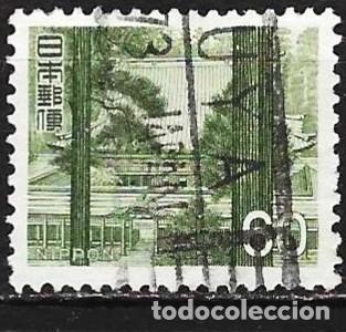 Sellos: Jap&oacute;n 1966 - Mi 938 - YT 841 - Templo Enryakuji