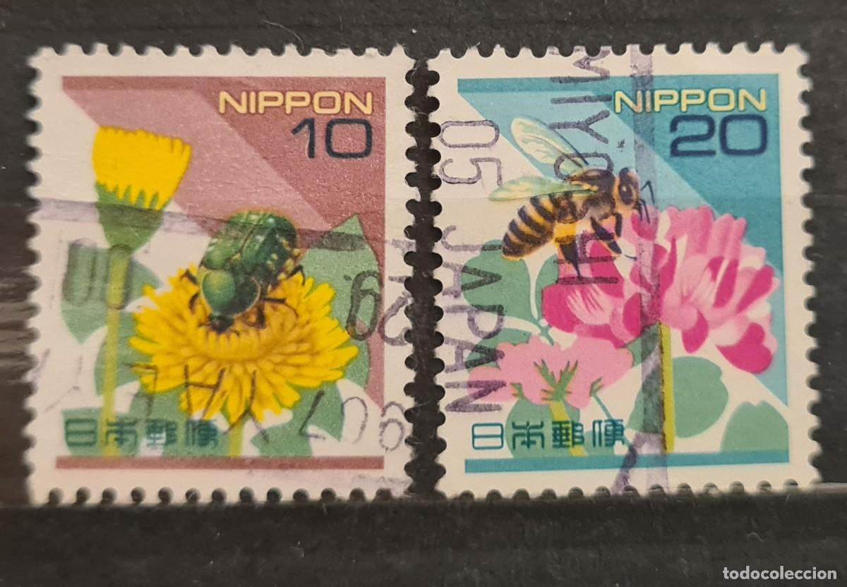 Sellos: Serie de sellos usados de Jap&oacute;n 1997: fauna y flora