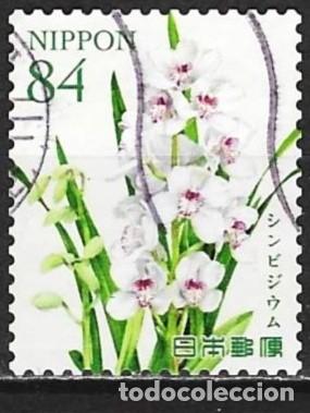 Sellos: Japon 2023 - Mi 12005 - YT 11601 - Flores : Orqu&iacute;deas