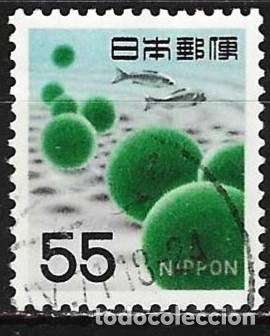 Sellos: Jap&oacute;n 1969 - Mi 1054 - YT 840D - Las algas verdes