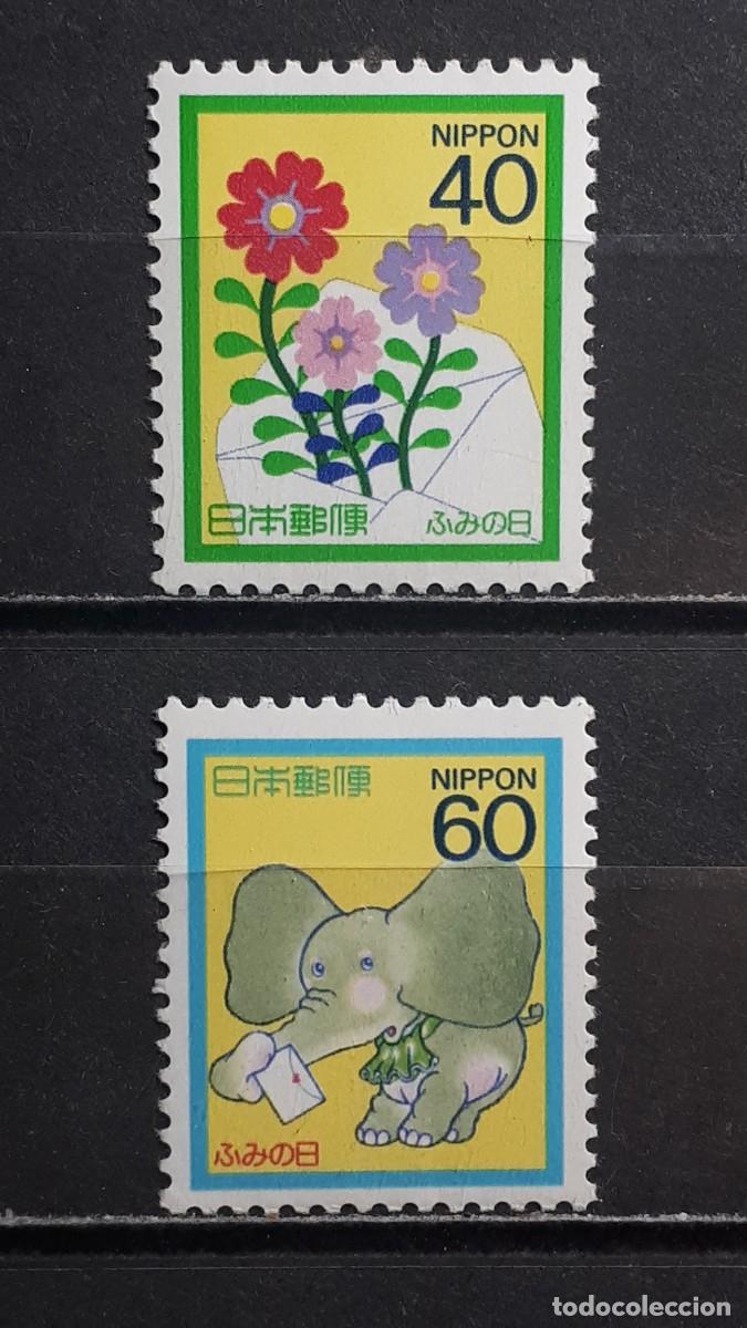 Sellos: JAP&Oacute;N. A&Ntilde;O 1987. **. YVERT 1642/3