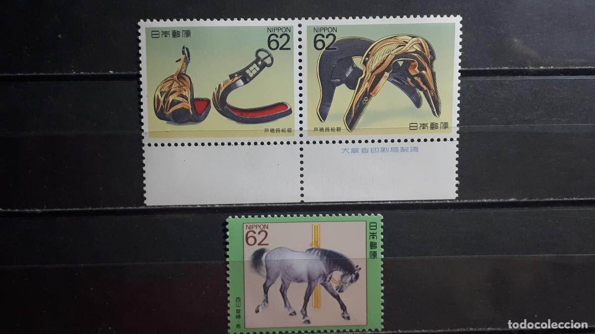 Sellos: JAP&Oacute;N. A&Ntilde;O 1990. **. YVERT 1867/9