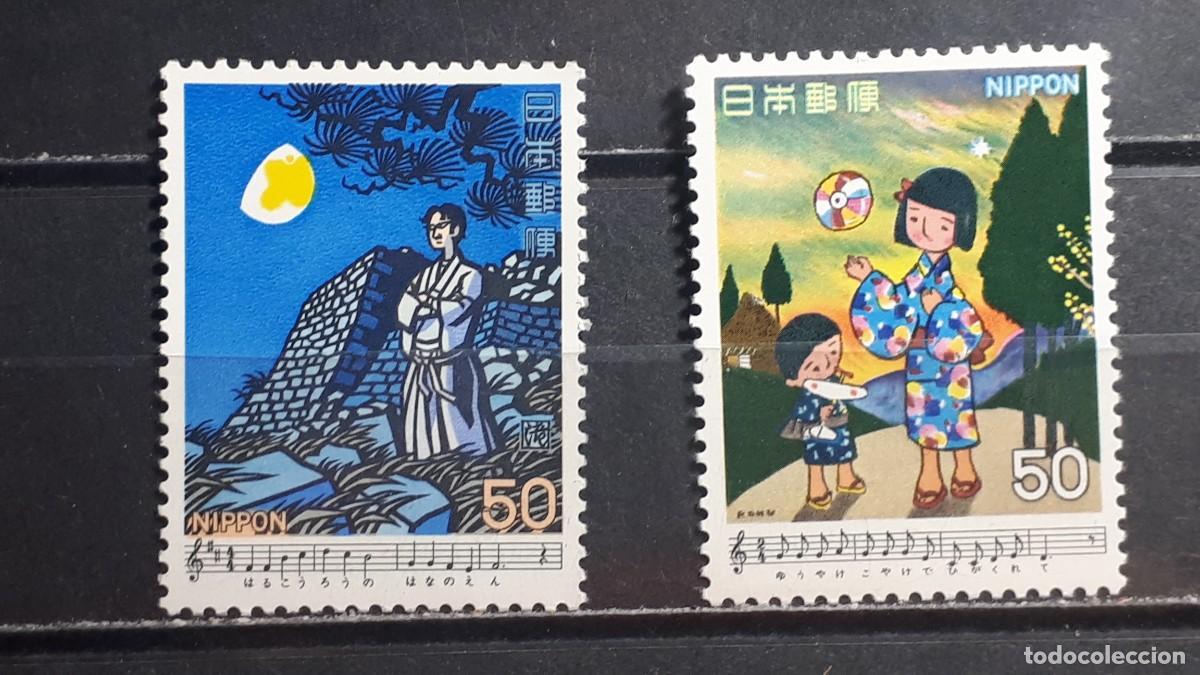 Sellos: JAP&Oacute;N. A&Ntilde;O 1979. **. YVERT 1303/4