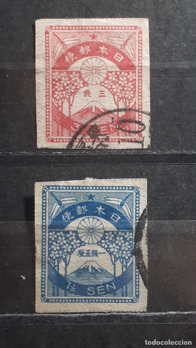 Sellos: JAP&Oacute;N. A&Ntilde;O 1923. &deg;. YVERT 176, 178