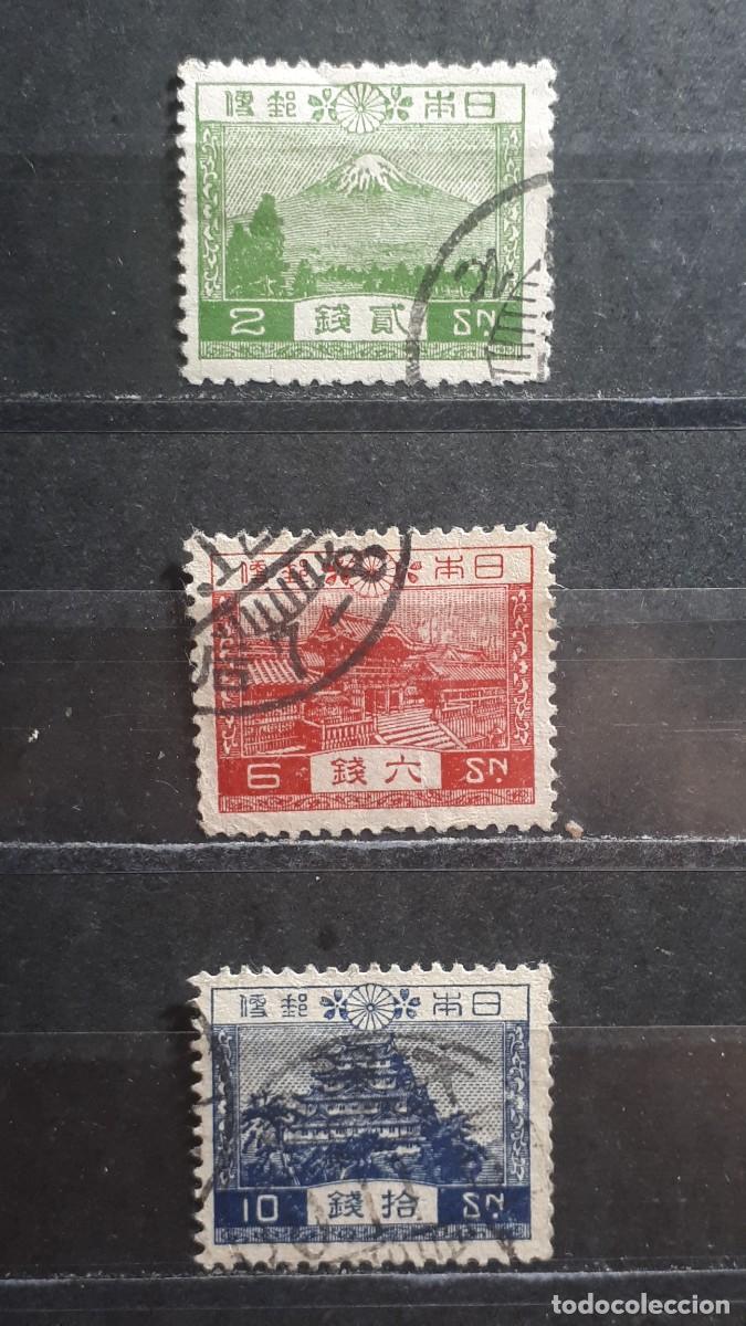 Sellos: JAP&Oacute;N. A&Ntilde;O 1926. &deg;. YVERT 191/3