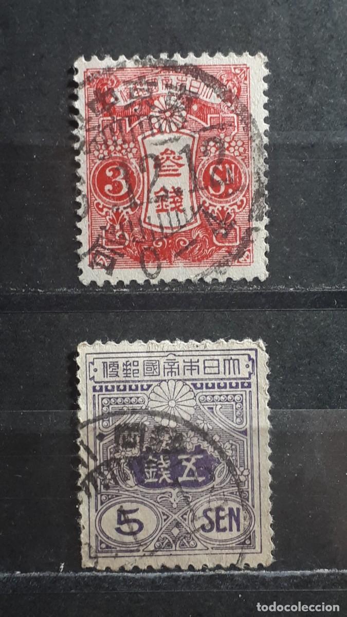 Sellos: JAP&Oacute;N. A&Ntilde;O 1914. &deg;. YVERT 132, 134.
