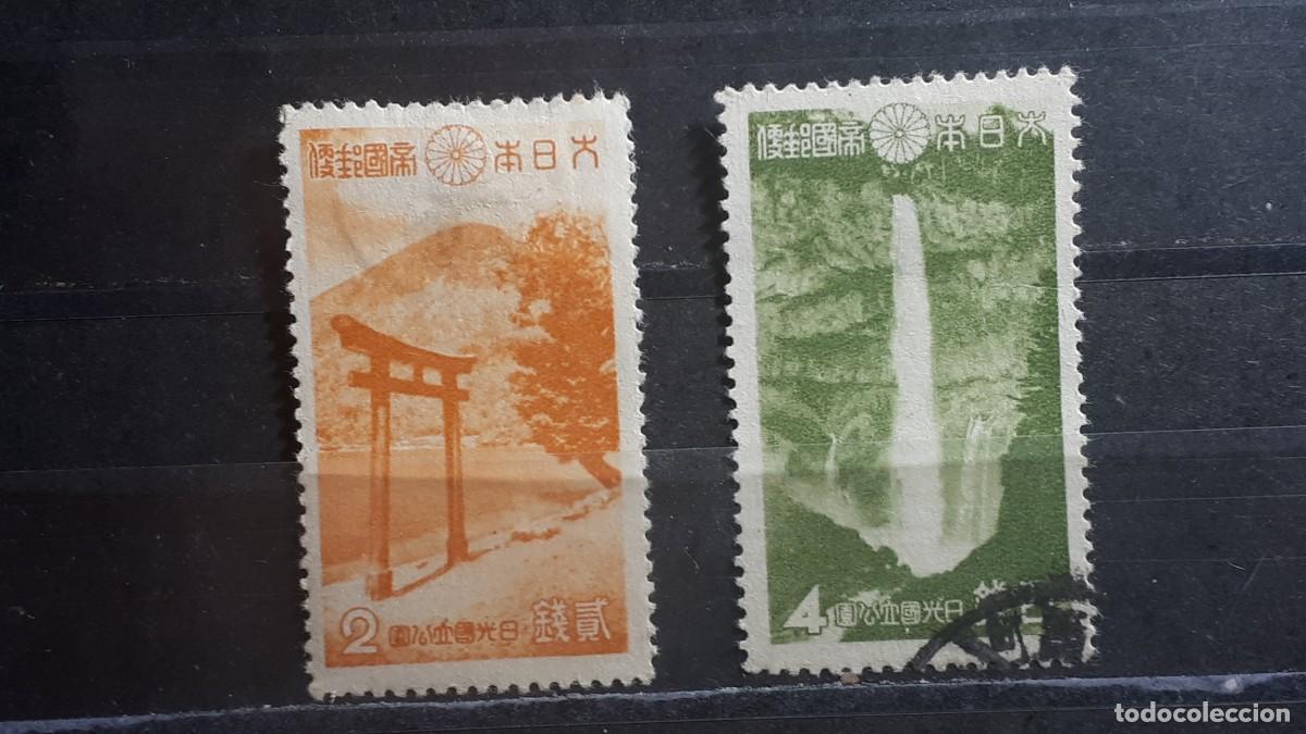 Sellos: JAP&Oacute;N. A&Ntilde;O 1938. &deg;. YVERT 279/80