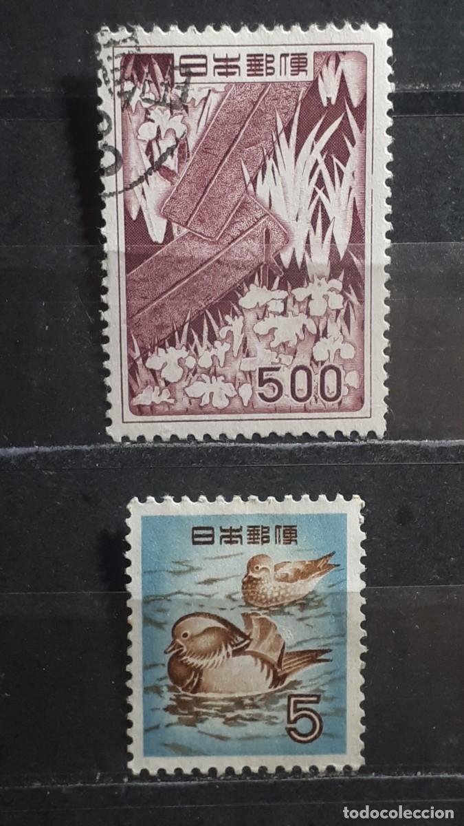 Sellos: JAP&Oacute;N. A&Ntilde;O 1954. &deg;/*. Yvert 564, 566