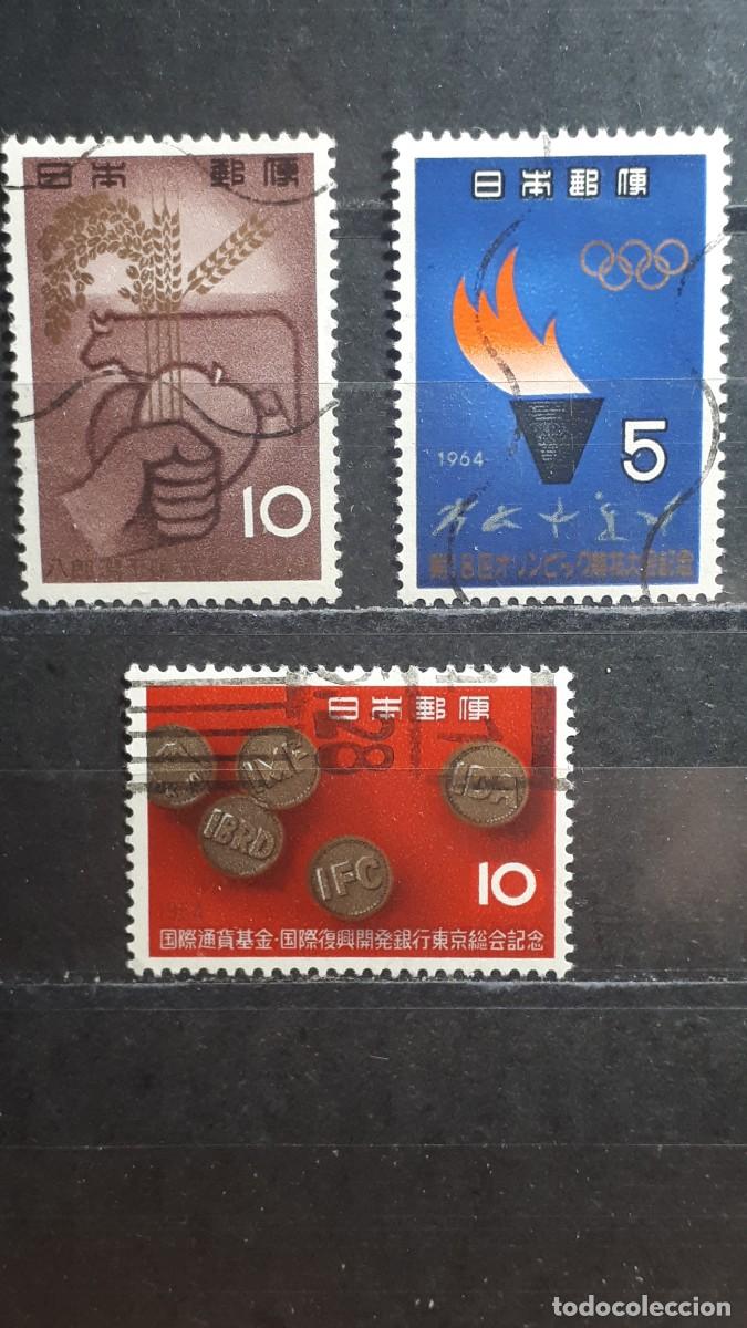 Sellos: JAP&Oacute;N. A&Ntilde;O 1964. &deg;. Yvert 782/4