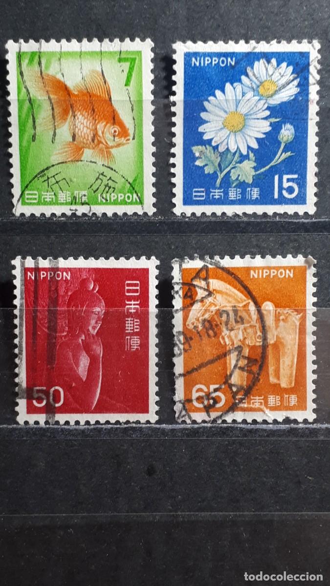 Sellos: JAP&Oacute;N. A&Ntilde;O 1967. &deg;. Yvert 875/8