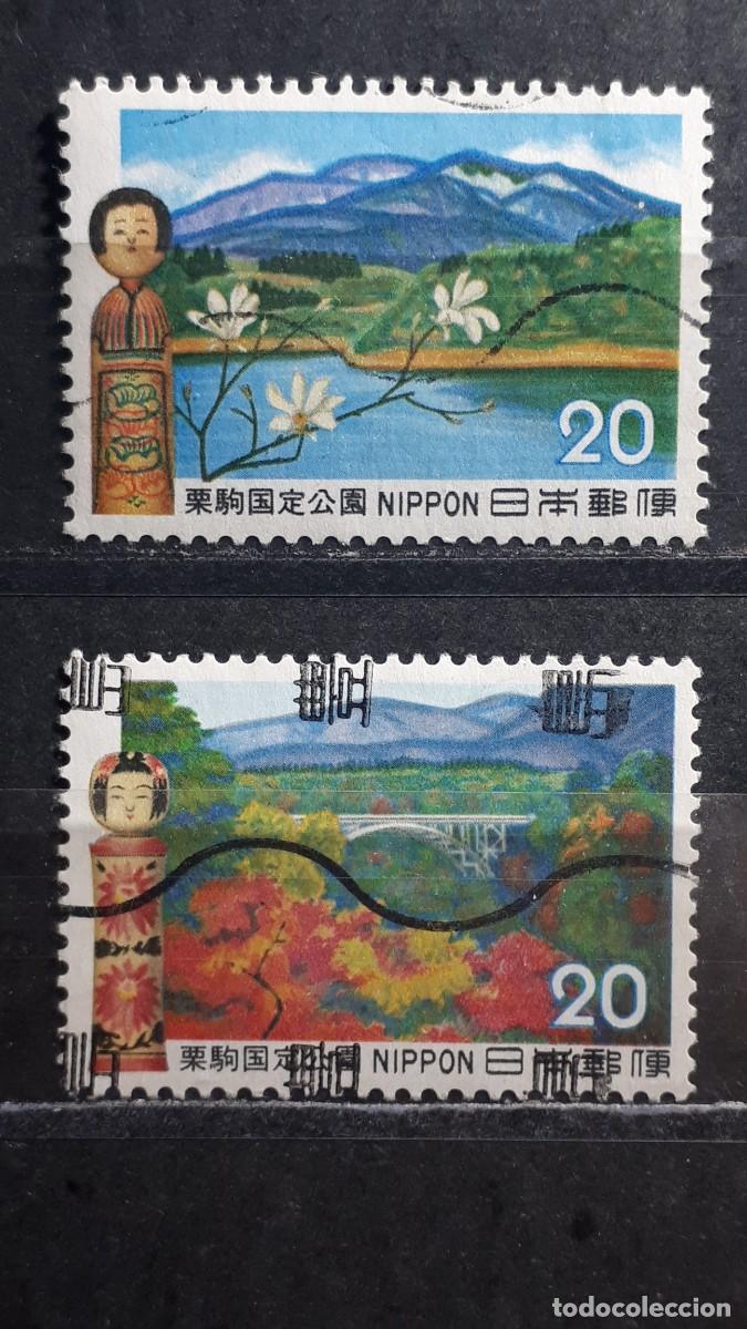 Sellos: JAP&Oacute;N. A&Ntilde;O 1972. &deg;. Yvert 1055/6