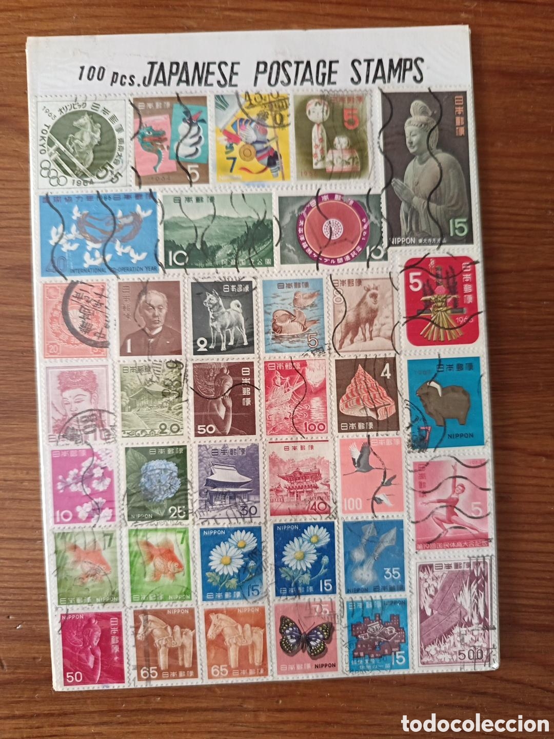 Sellos: Colecci&oacute;n de sellos de Jap&oacute;n a&ntilde;os 60