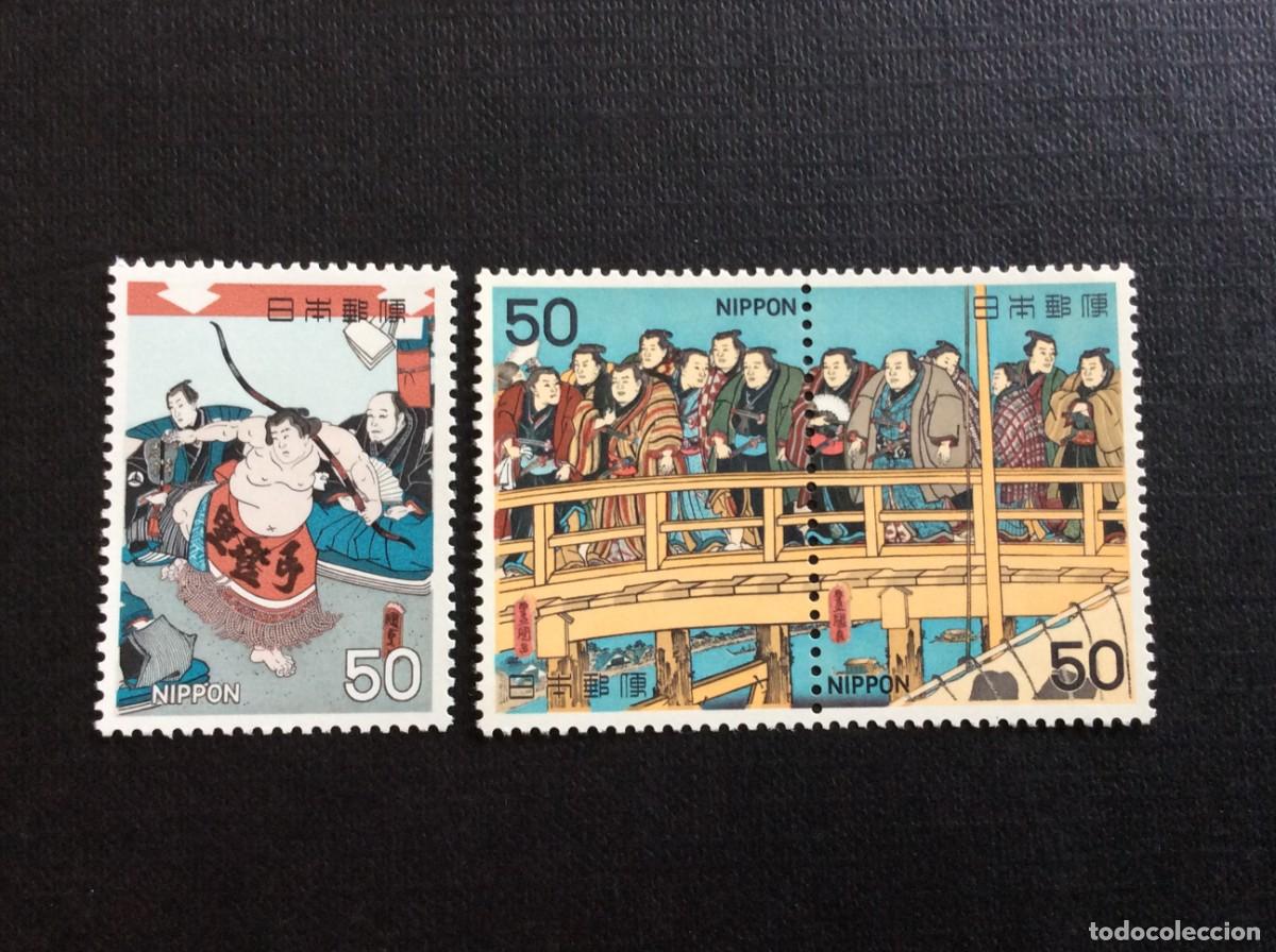 Sellos: JAPON N&ordm; YVERT N&ordm; 1279/1*** A&Ntilde;O 1978. SUMO (IV) DEPORTE ANCESTRAL