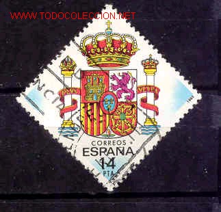 Sellos: Escudo de Espa&ntilde;a - Foto 1