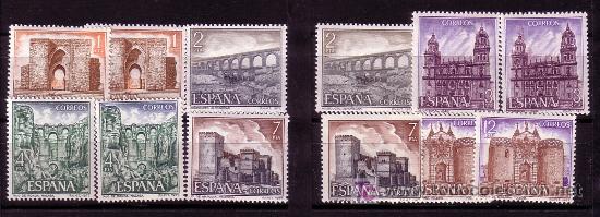 Sellos: SERIE TURISTICA A&Ntilde;O 1977.N&ordm; 2417/2422