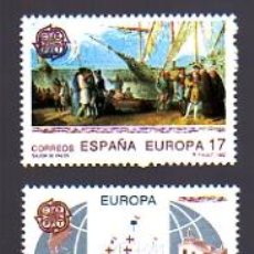 Sellos: EDIFIL 3196 Y 3197. 1992.-EUROPA CEPT (V CENTENARIO).