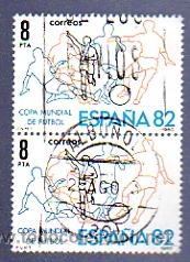 Stamps: EDIFIL 2570. A&Ntilde;O 1980.-DE LA SERIE: CAMPEONATO MUNDIAL DE FUTBOL ESPA&Ntilde;A-82. PARTIDO DE FUTBOL.
