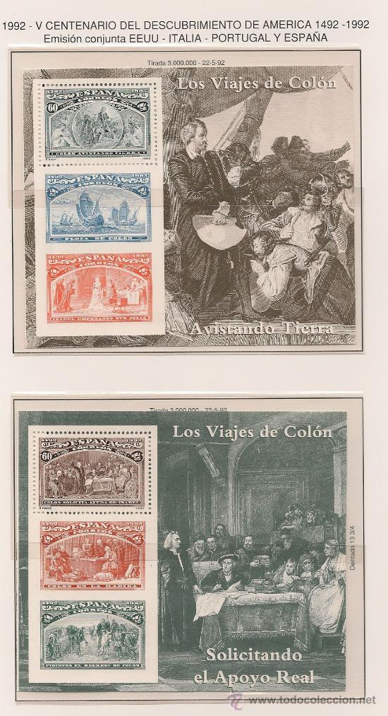 Sellos: COL&Oacute;N Y EL DESCUBRIMIENTO.6 HB.