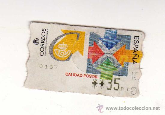 Selos: SELLO USADO DE VALOR VARIABLE DEDICADO A LA CALIDAD POSTAL Y EMITIDO EN JUNIO DE 1999